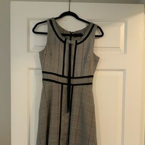 Liza Luxe Plaid Dress